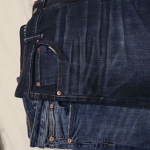2 pairs of American Eagle jeans